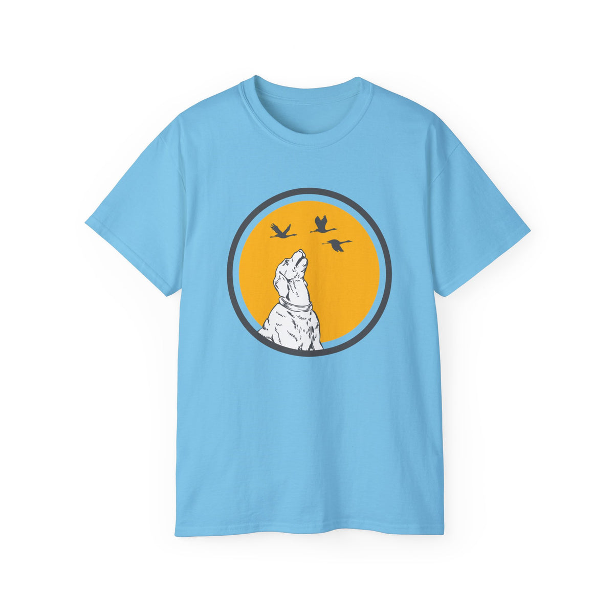 Howling Wolf Moon T-Shirt | Crescent Moon Graphic Tee