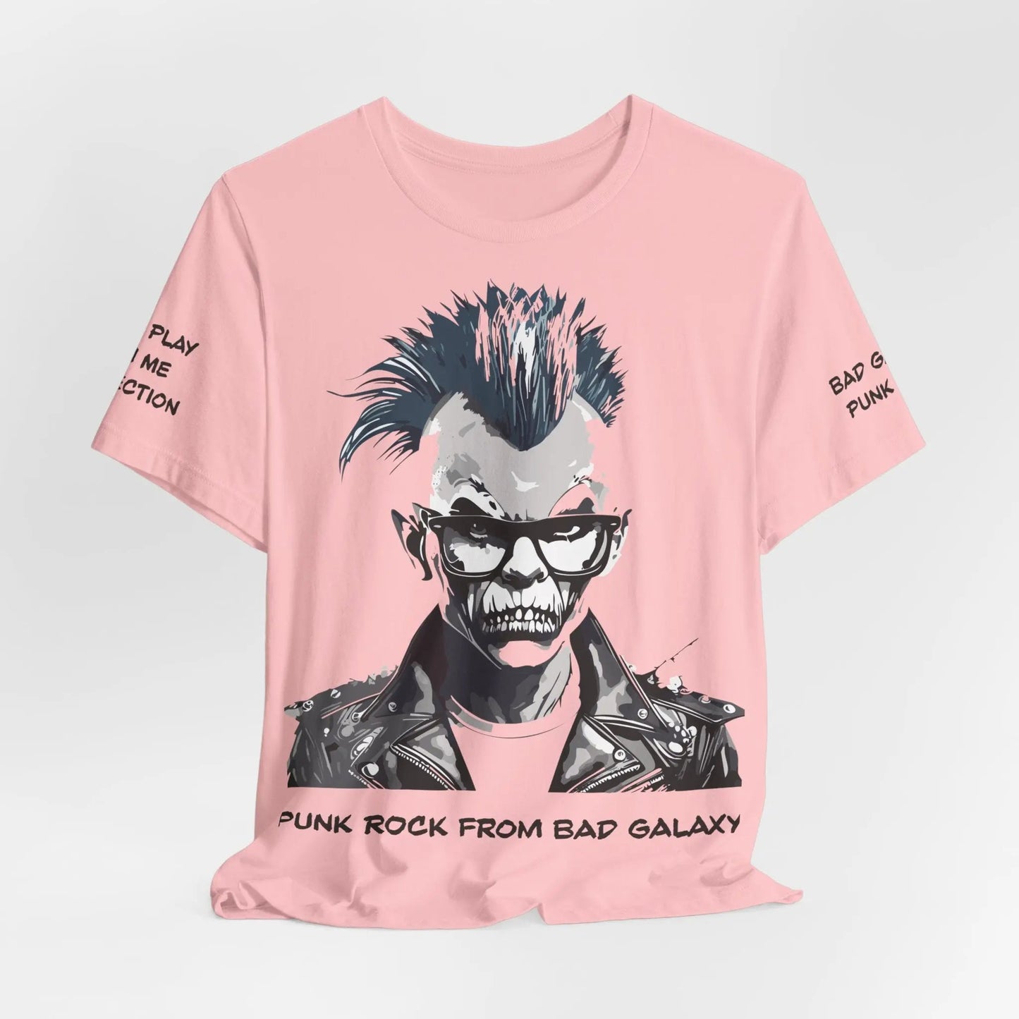 Punk Rocker Graphic Design Unisex Cotton Tee 16