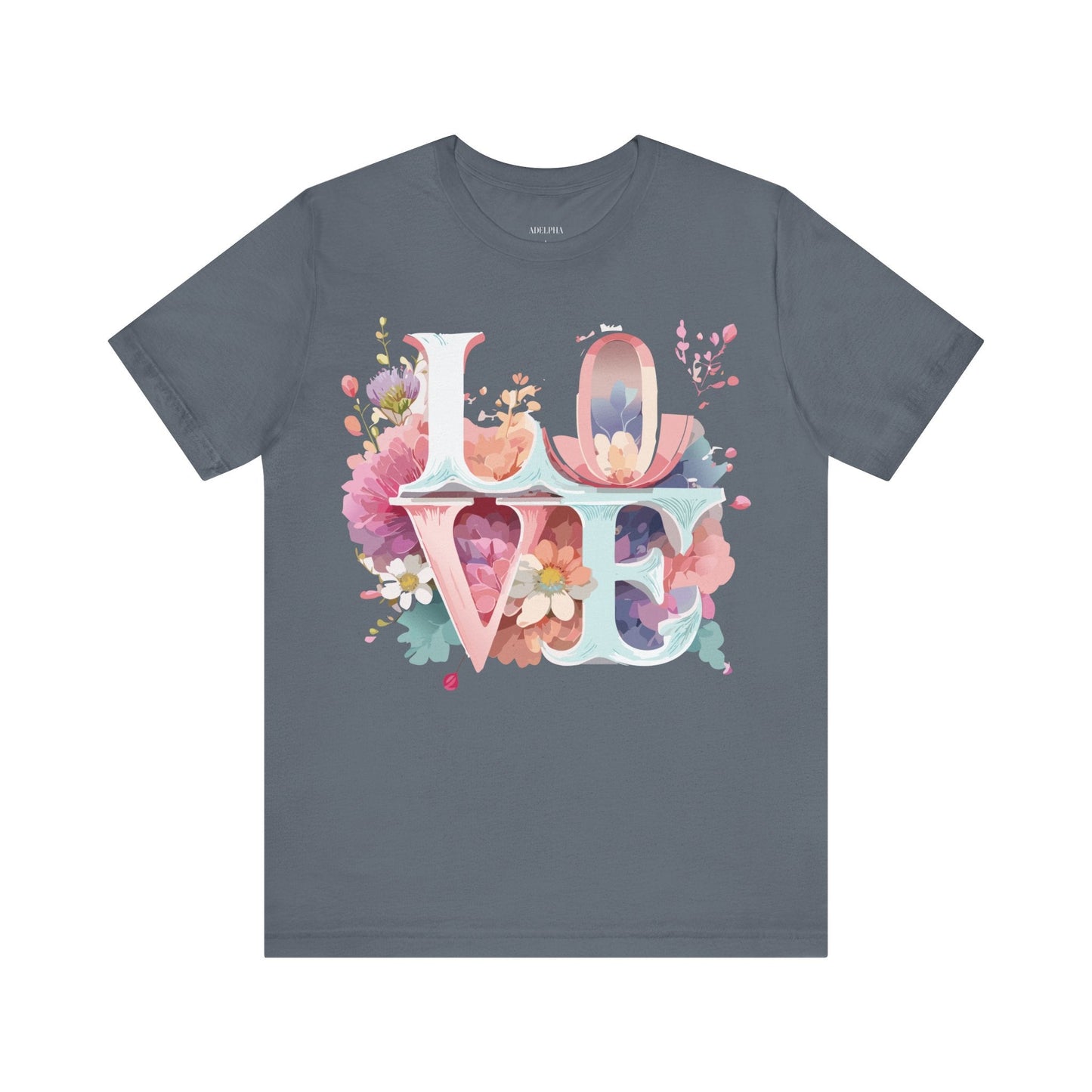 Valentine Graphic Tee Unisex Jersey Short Sleeve Art Design By Adelpha Vintage Inspired