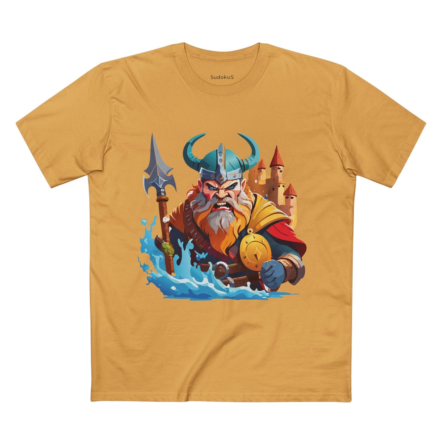 Viking Graphic Unisex 100 Cotton Staple Tee 14