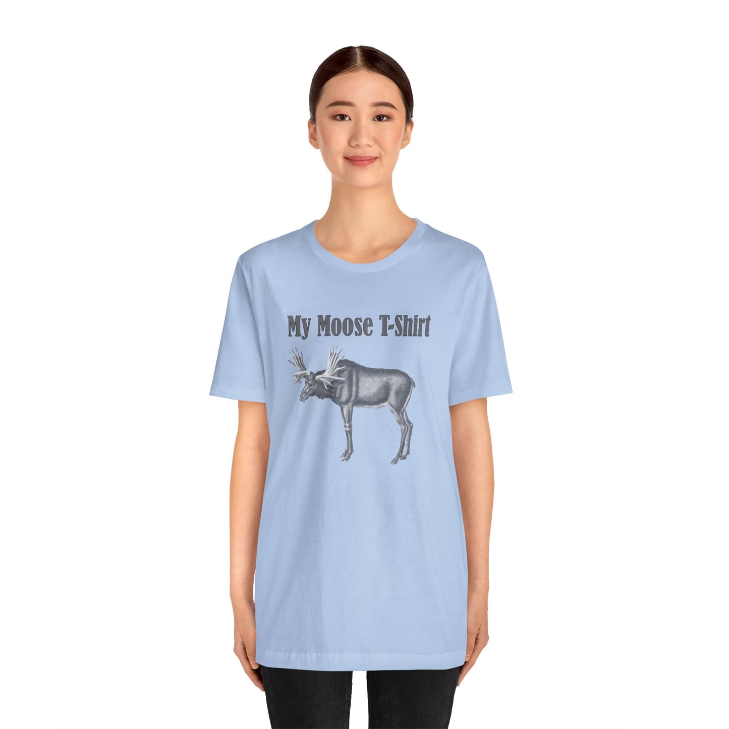 Unisex Cotton Tee Shirt with animals Print