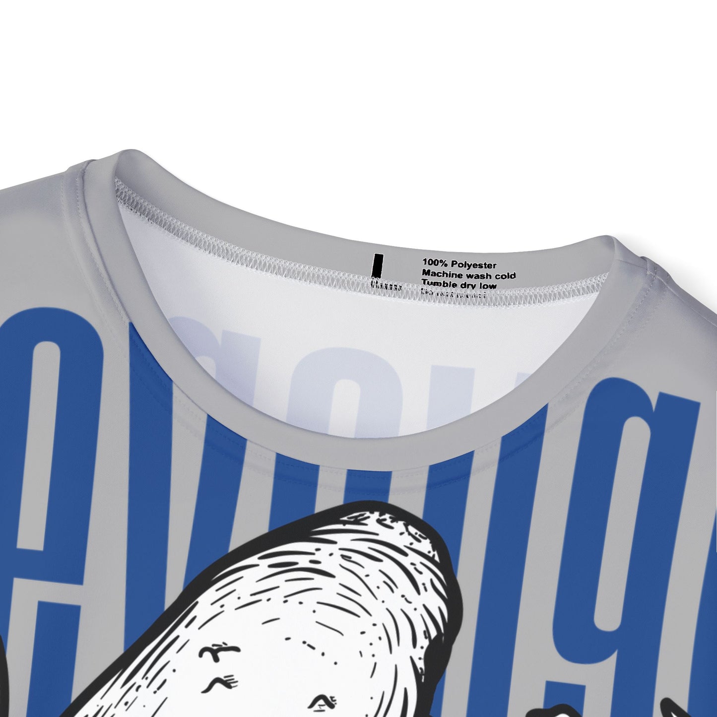 49-Be Fun Graphic T-Shirt, Art Design Poly Shirt, All Over Print Graphic Tee, Monsters T-Shirt, Cartoon Tees