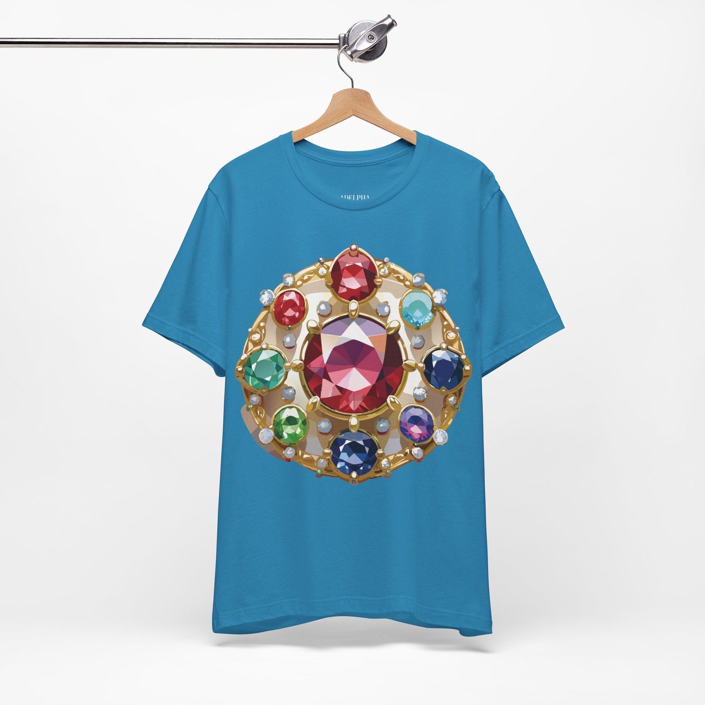 Adelpha Graphic T Shirt Unisex Vintage Artwork Tee Jewelry Design Short Sleeve Art Print