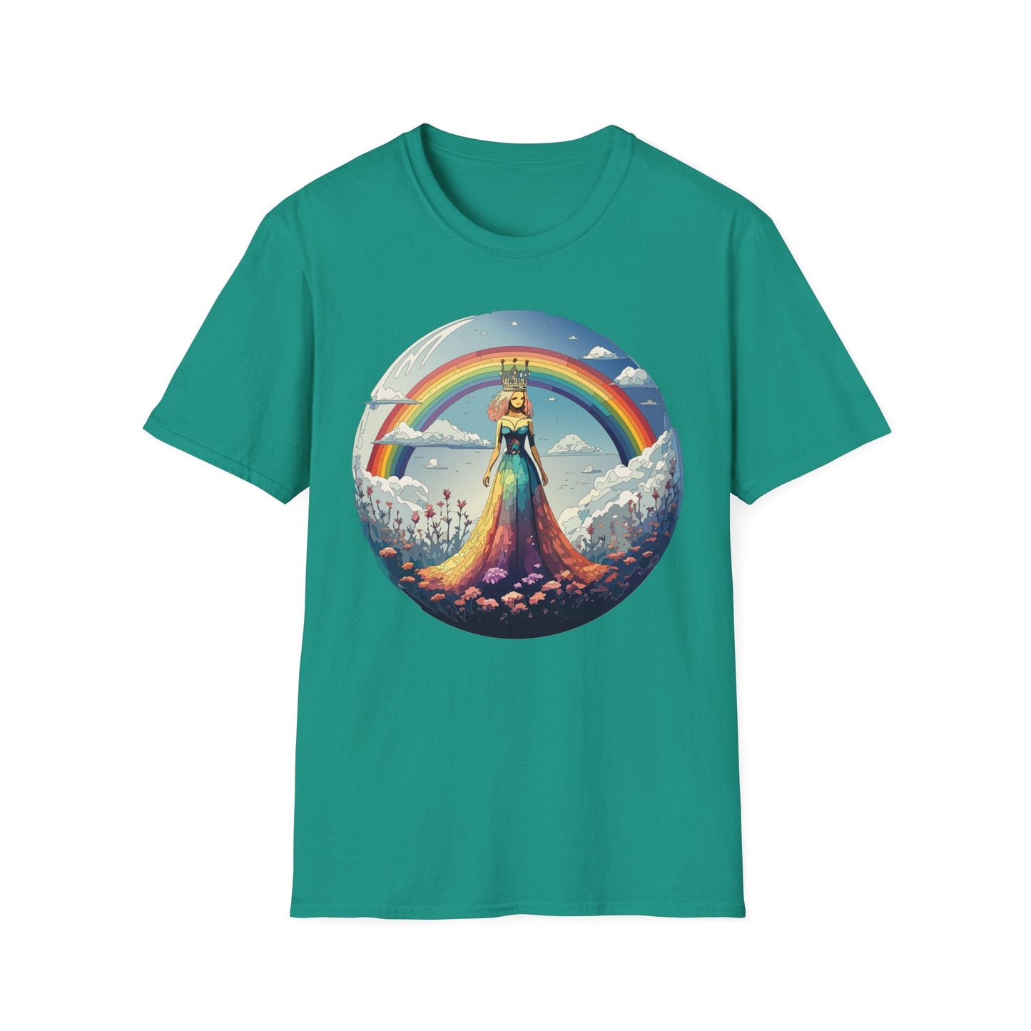 Womens Graphic T Shirt Art Design Tee Softstyle 64000 100 Percent Cotton Comfort