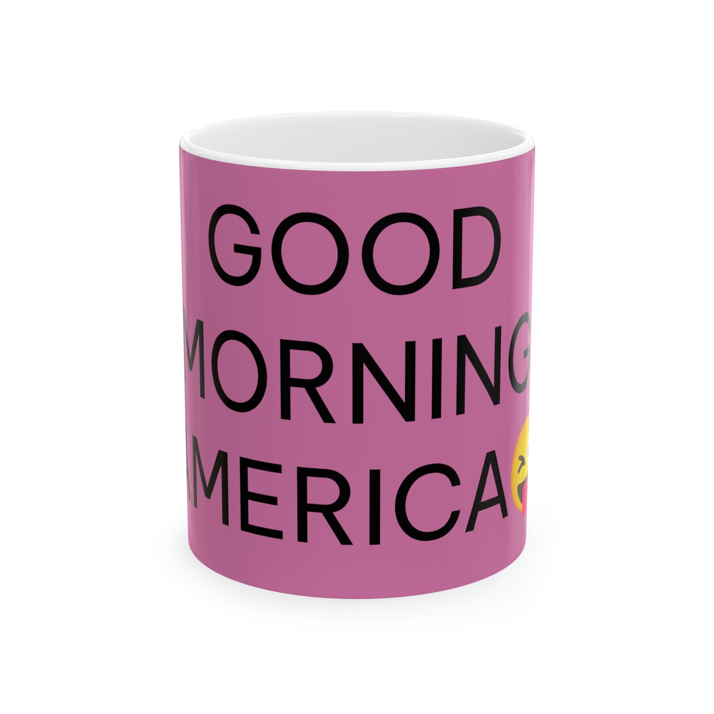 Coffee & Tea Mug with Good Morning America Signature