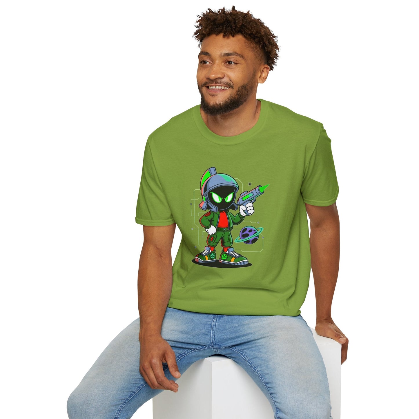 Unisex Cartoon T Shirt With Animation Design Funny Animals Tee Shirt For All Ages