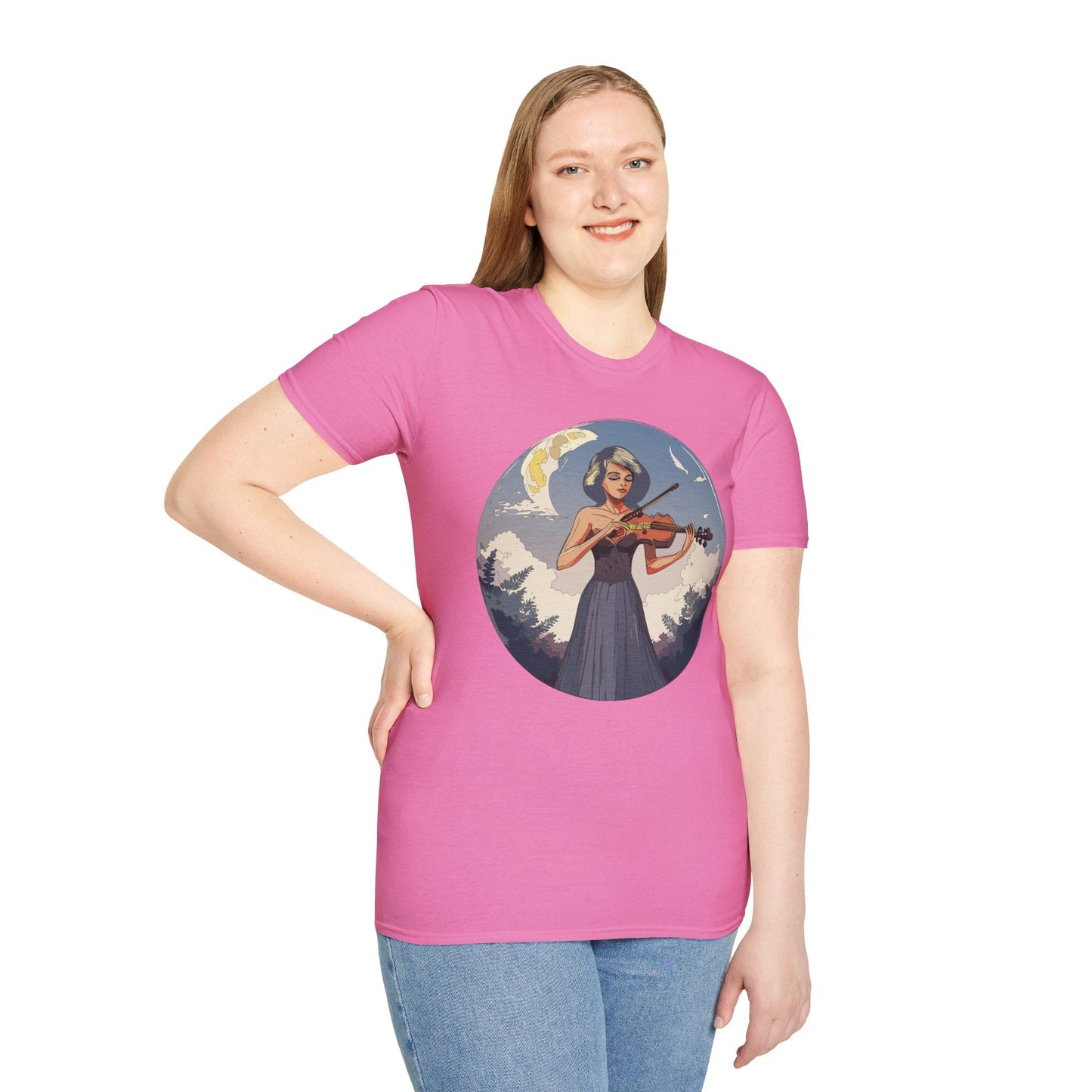 Womens Graphic T Shirts Art Design Shirt For Women Cotton Tee Comfortable Everyday Wear
