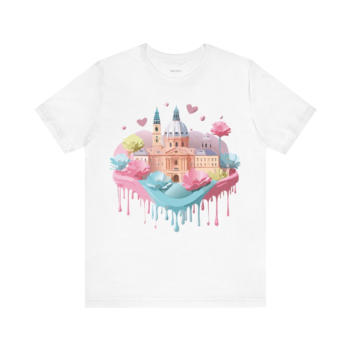 Prague Tourist Shirt Unisex Graphic Tee With Vintage Inspired Artwork By Adelpha