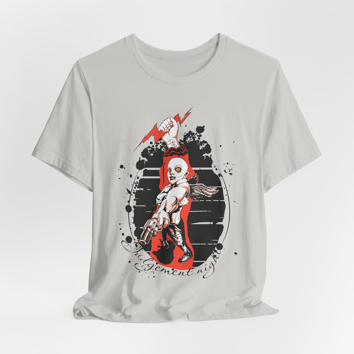 Judgment Night Tee, Artistic Tee, Graphic T-Shirt, Comic Tees, Artistic Comic T-Shirt, Vintage Top