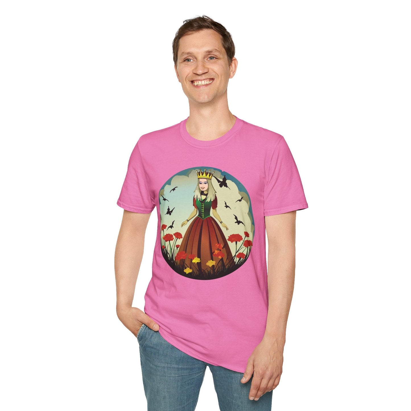 Womens Graphic T Shirts Art Design Tee Softstyle 64000 Unisex Short Sleeve Comfort