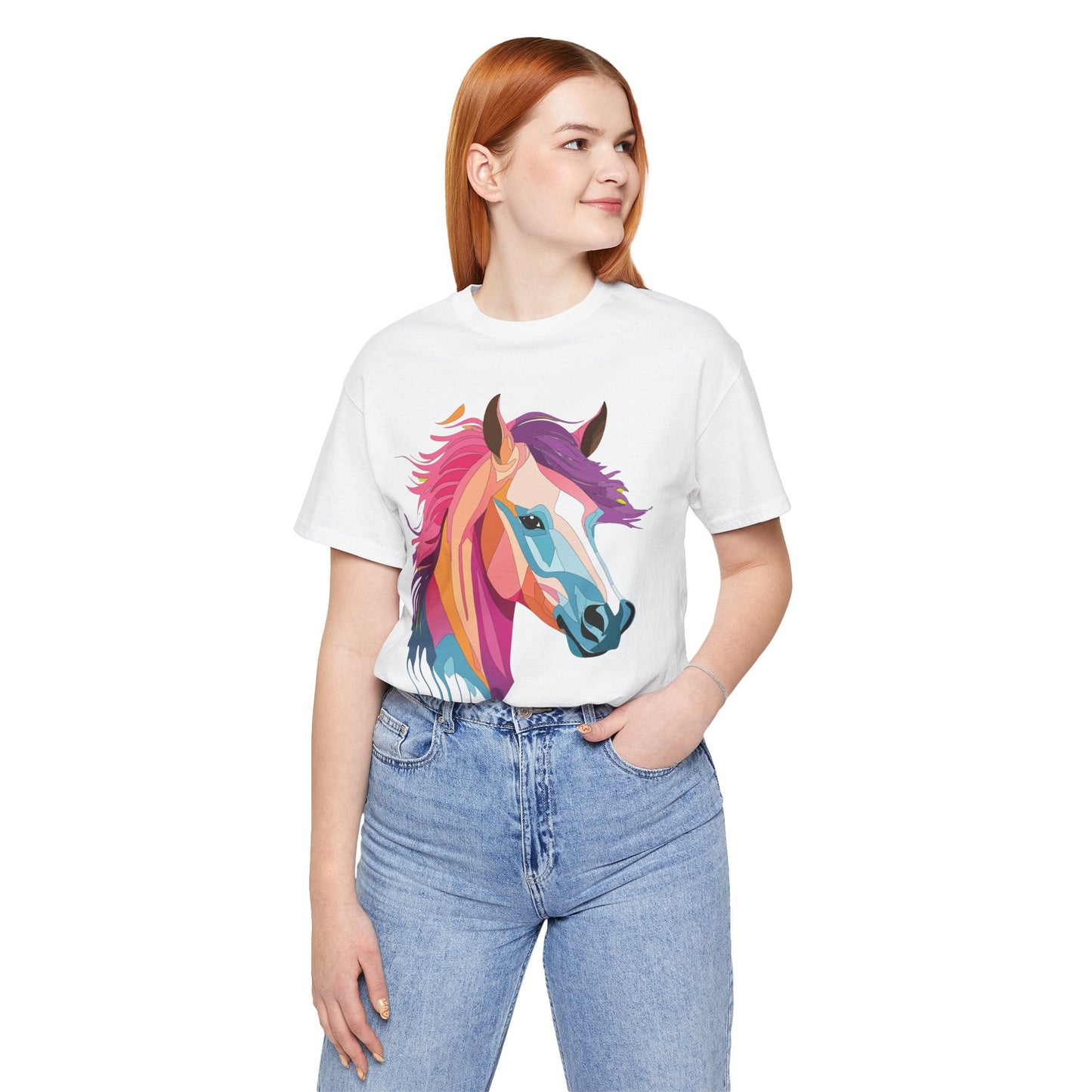 Unisex Animal Shirt Art Design Short Sleeve With Wild Animals Graphic Print Comfort Tee