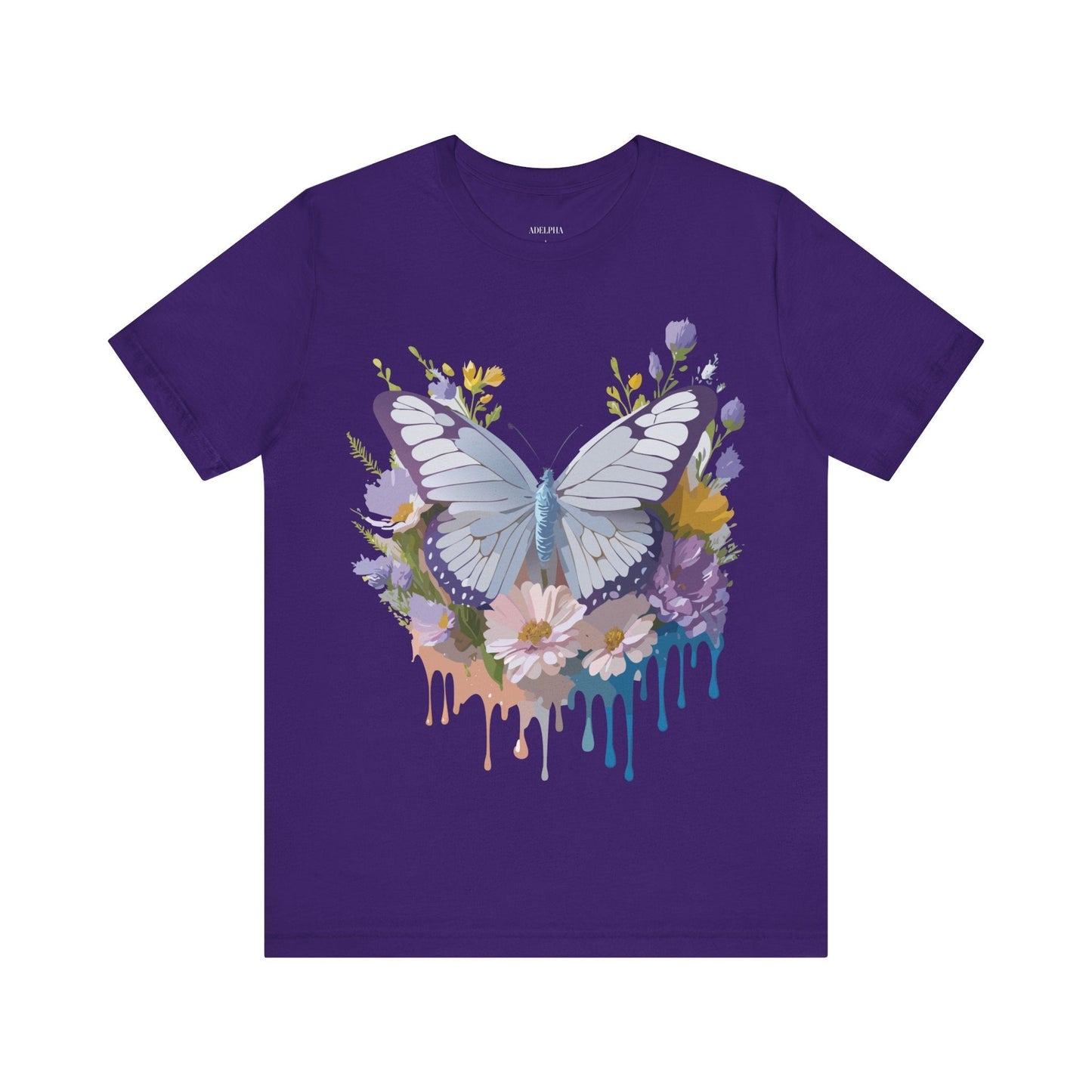 Butterfly Graphic Tee Unisex Jersey Short Sleeve From Adelpha Art Design