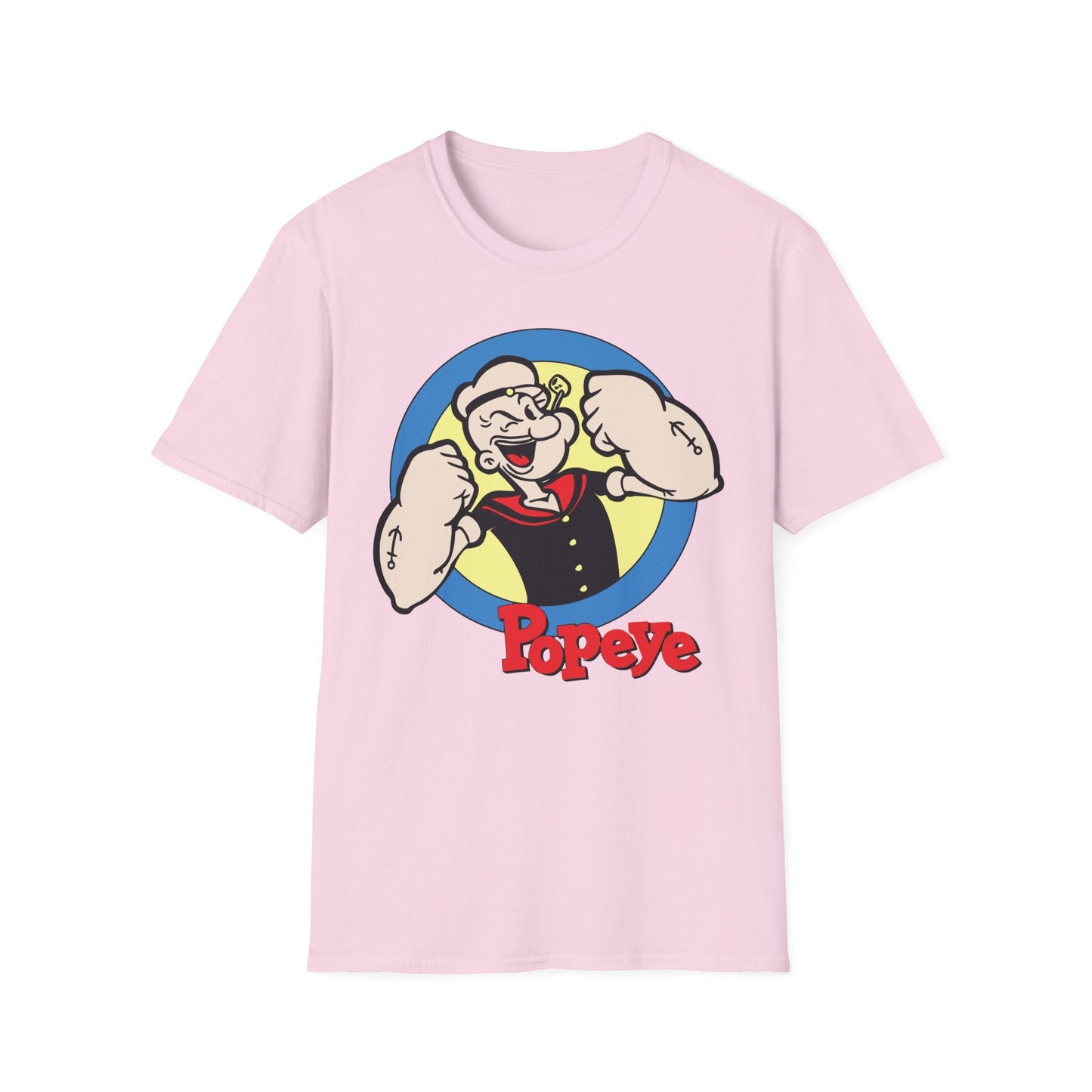 Unisex Cartoon T Shirt With Art Design Funny Animation Tee Gildan Softstyle 64000