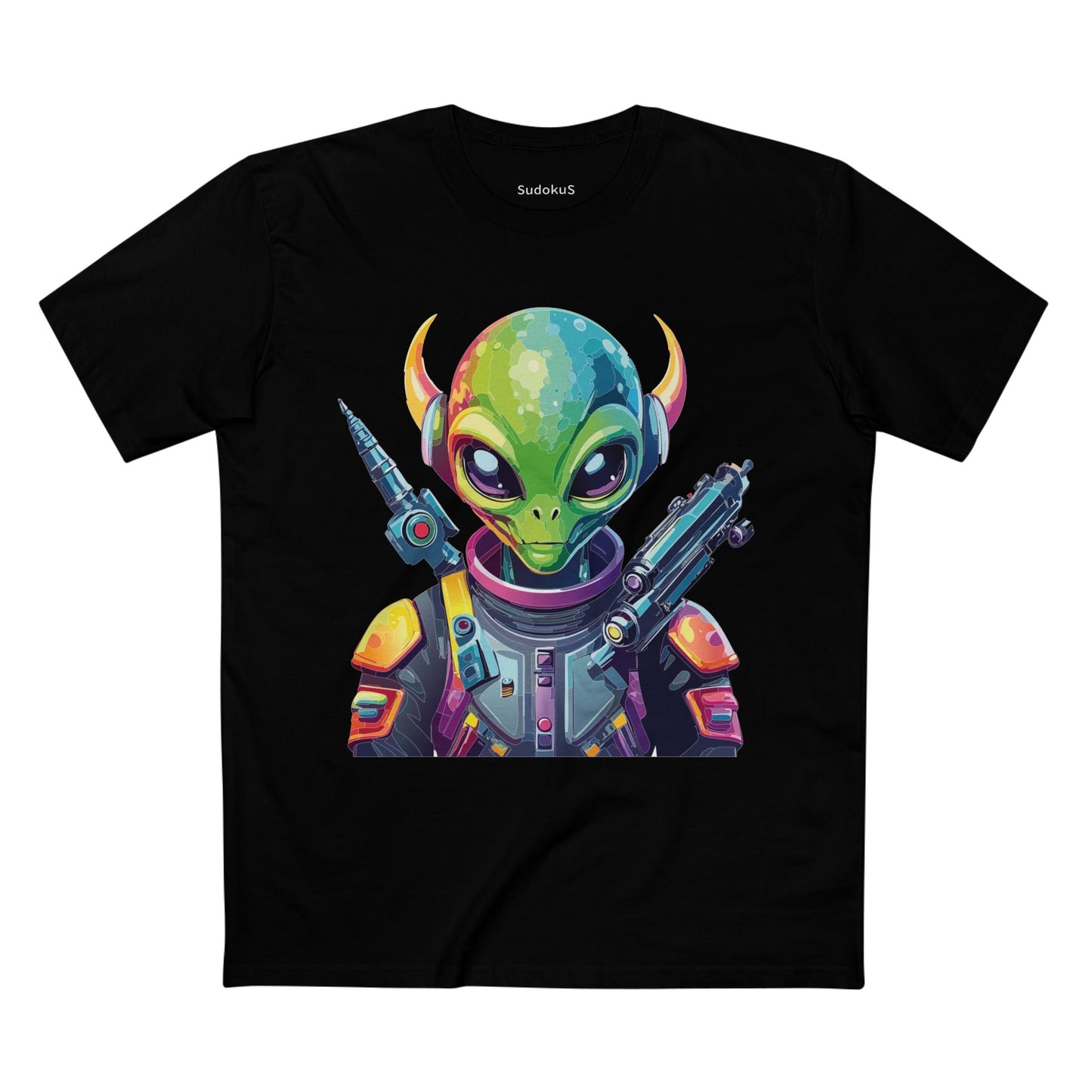 Aliens Graphic Unisex 100 Cotton Staple Tee 61