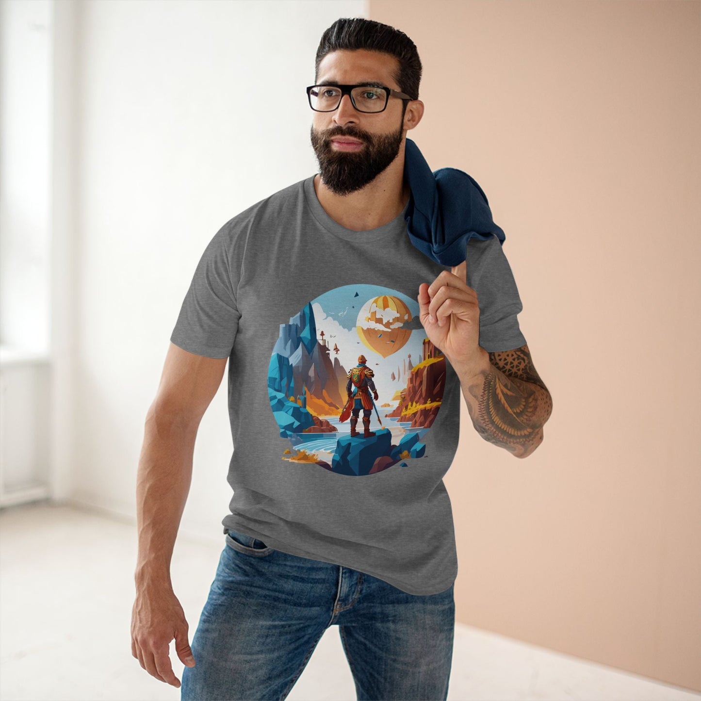 Adventures Graphic Unisex 100 Cotton Staple Tee 9