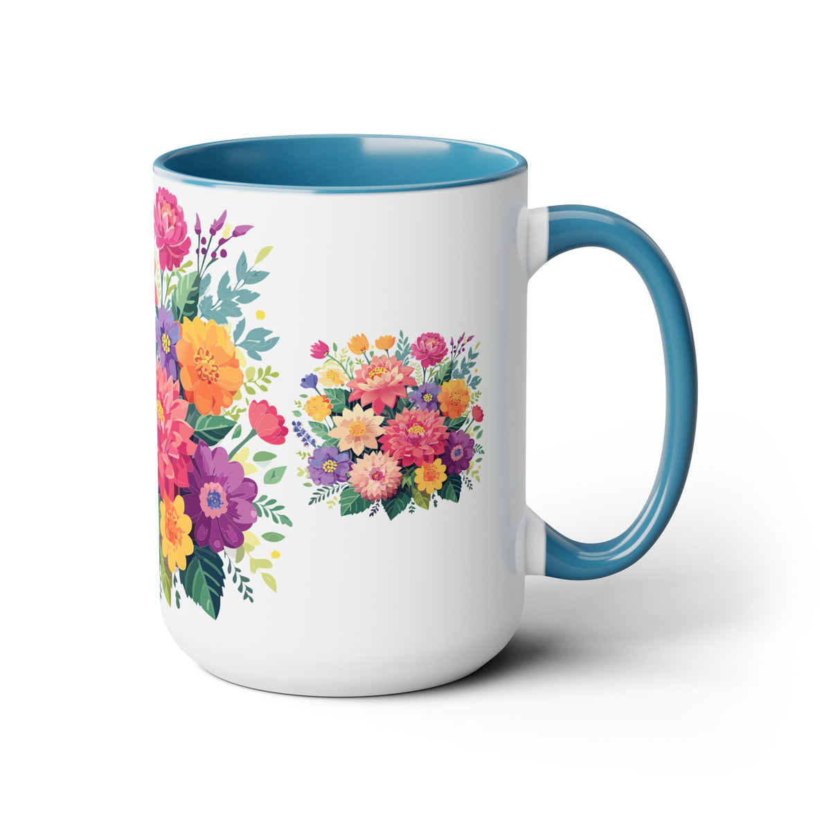 Floral Mug, Floral Cup