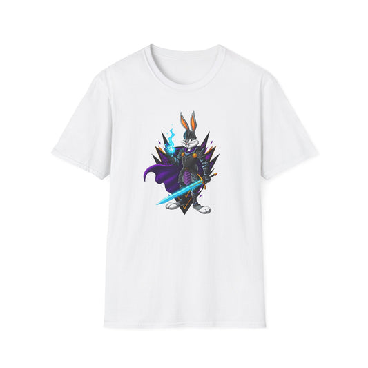 Cartoon Bunny Graphic Unisex Cotton Animal Animation Artwork Design Tee 39