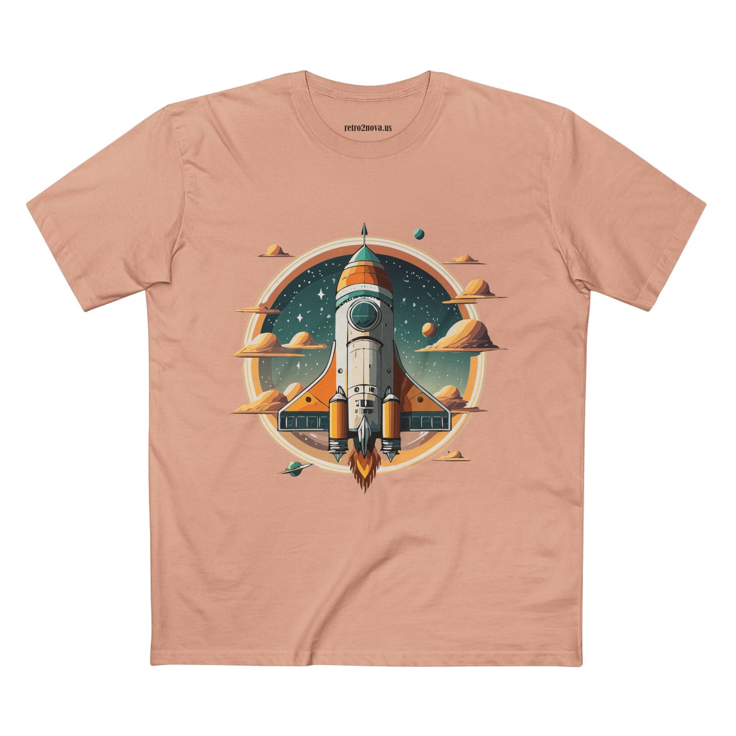 Cosmos Shirt Unisex Premium Cotton Tee With Original Art Design By Retro2Nova Collection