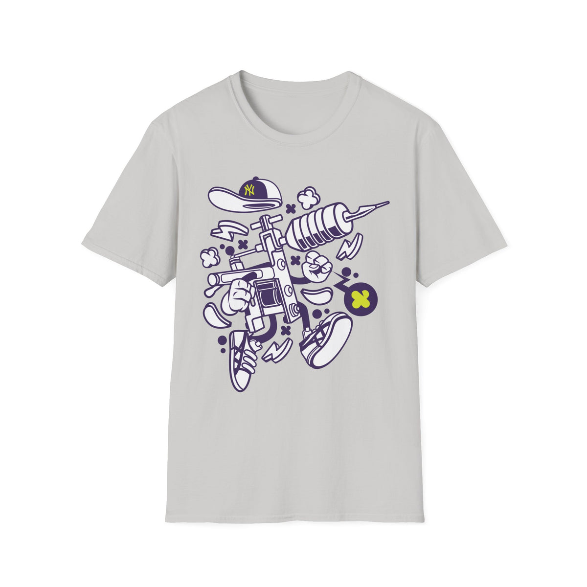 Funny Cartoon Animation Graphic Unixes Gildan Cotton Tee Shirt 707
