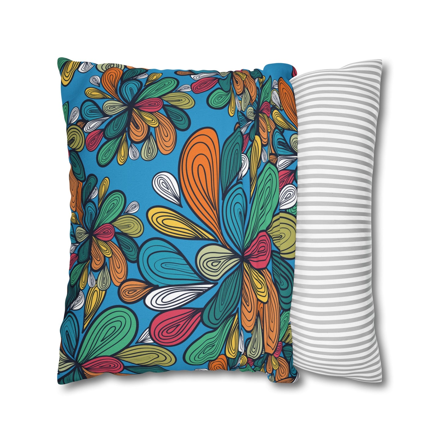 Floral Poly Pillowcase