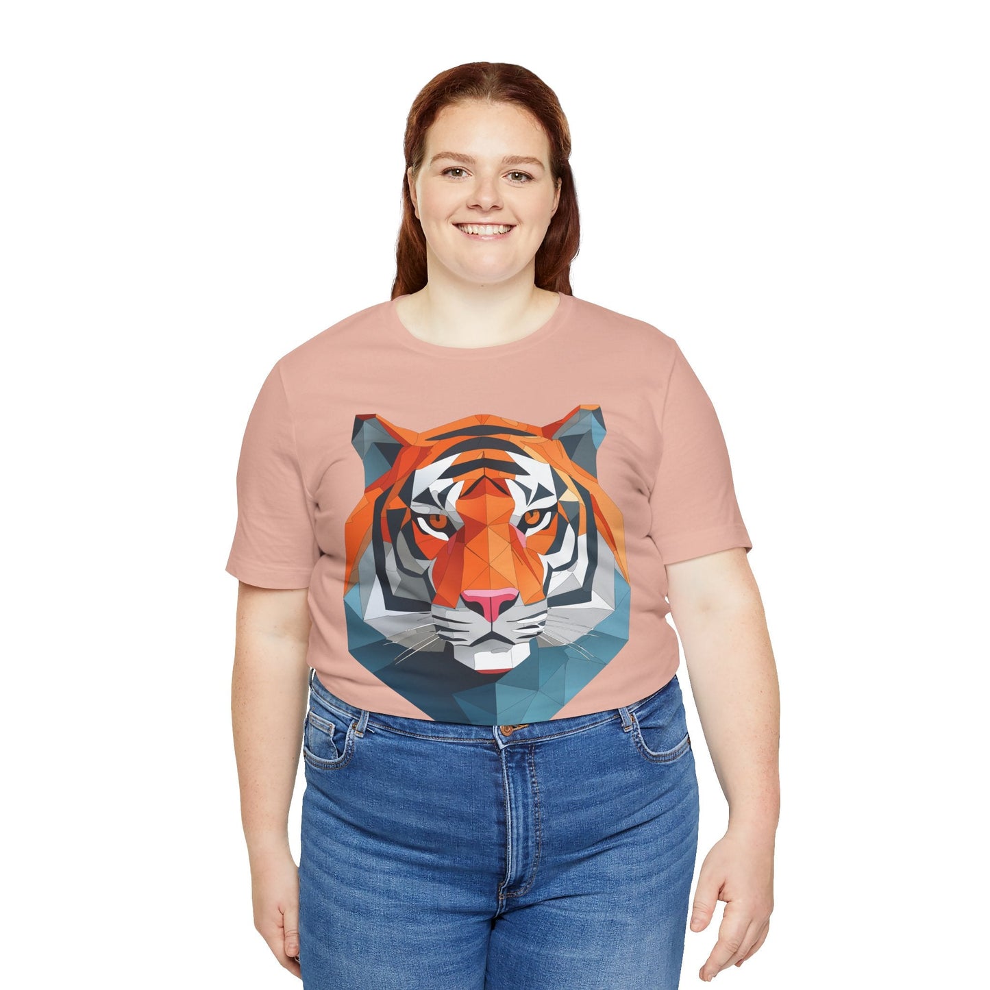 Unisex Animal Artwork Tee Shirt With Wild Animals Design For Everyday Wear And Comfort