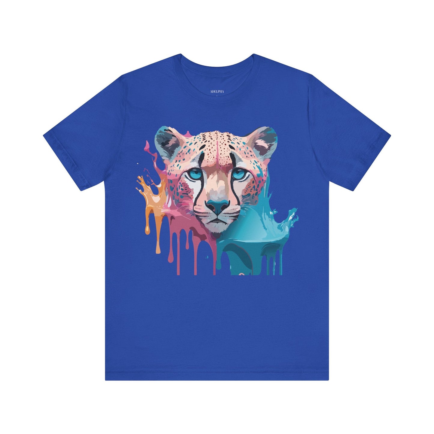 Cheetah Graphic Unisex 100 Cotton Artwork Tee 12