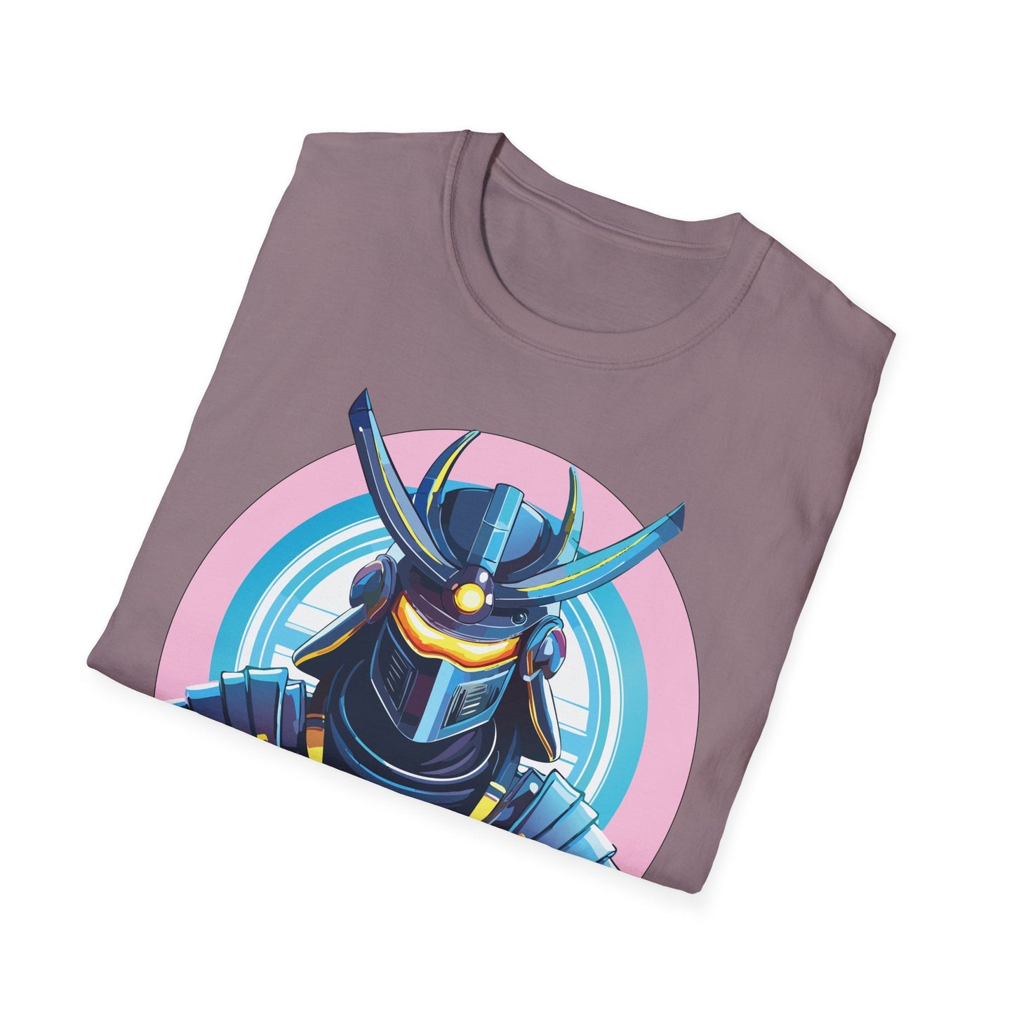 Samurai Shirt Unisex Gildan Softstyle 64000 Tee 100 Percent Ring Spun Cotton Breathable Lightweight