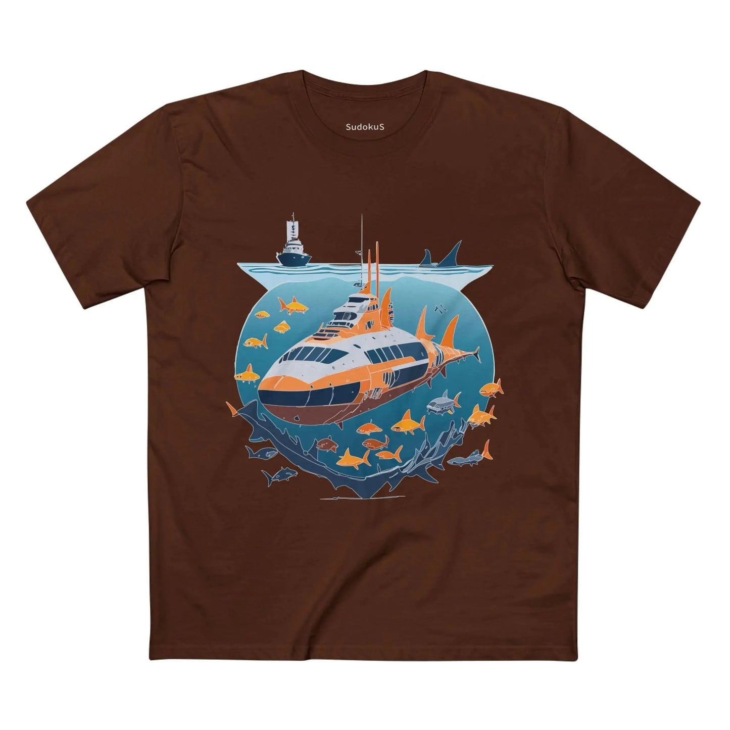 Ocean Coast Graphic Unisex 100 Cotton Staple Tee 20