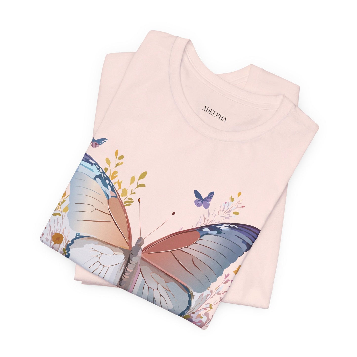 Butterfly Graphic Tee Unisex Vintage Art Design Adelpha Collection