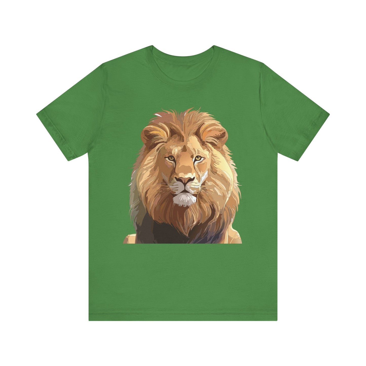 Unisex Animal Art Tee Shirt With Wild Animals Design Gildan 64000 Softstyle Cotton