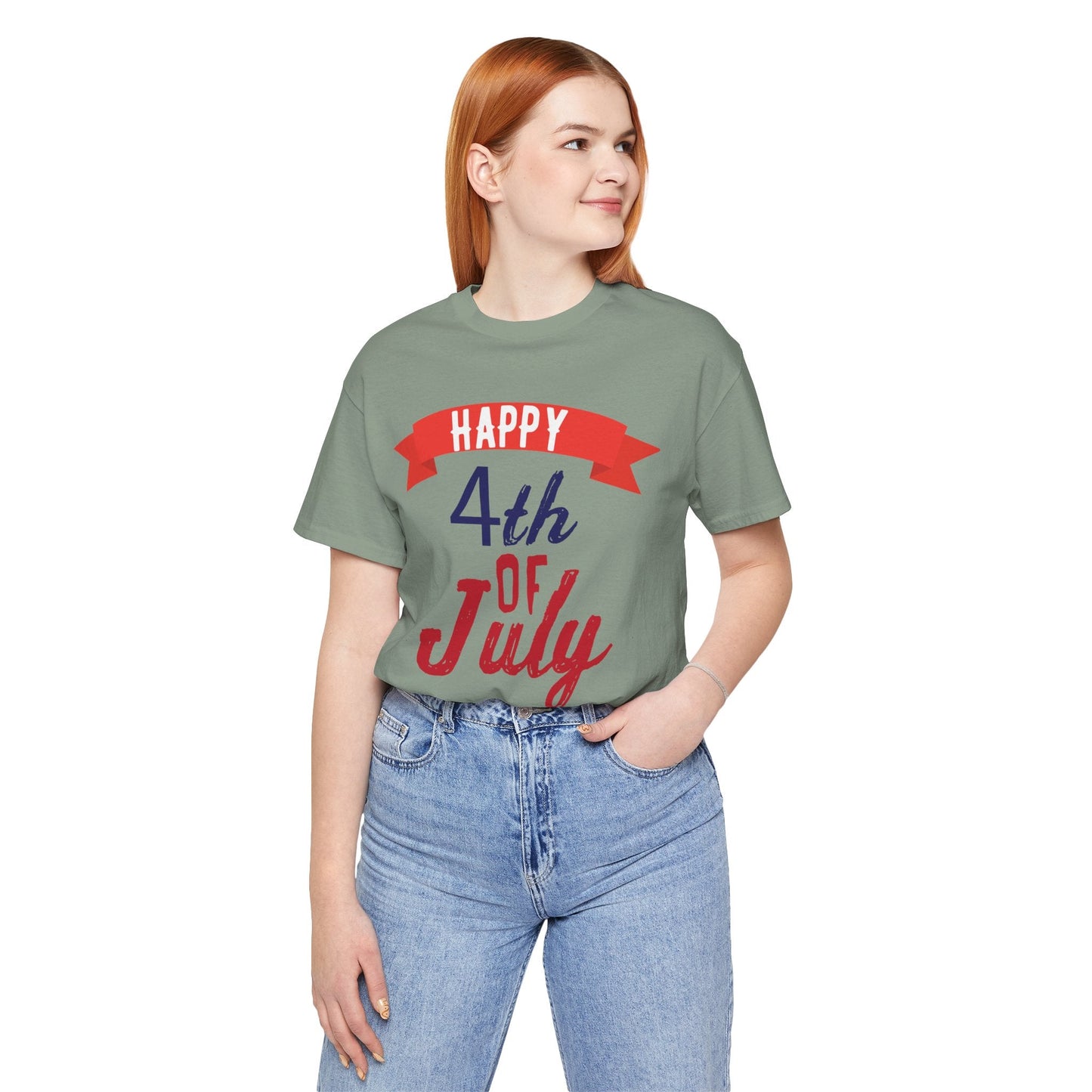 Independence Day Graphic Unisex Cotton T-Shirt 012