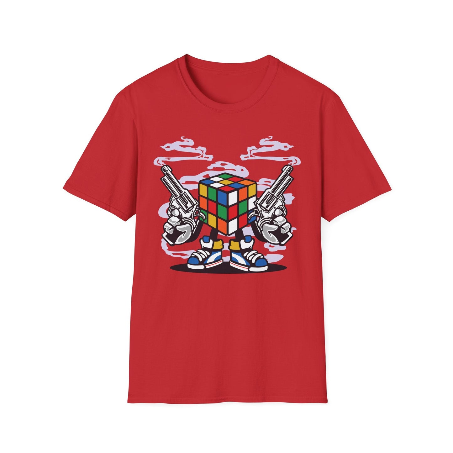 Cartoon Animation Funny T Shirt Gildan Softstyle 64000 Unisex Short Sleeve Cotton Tee