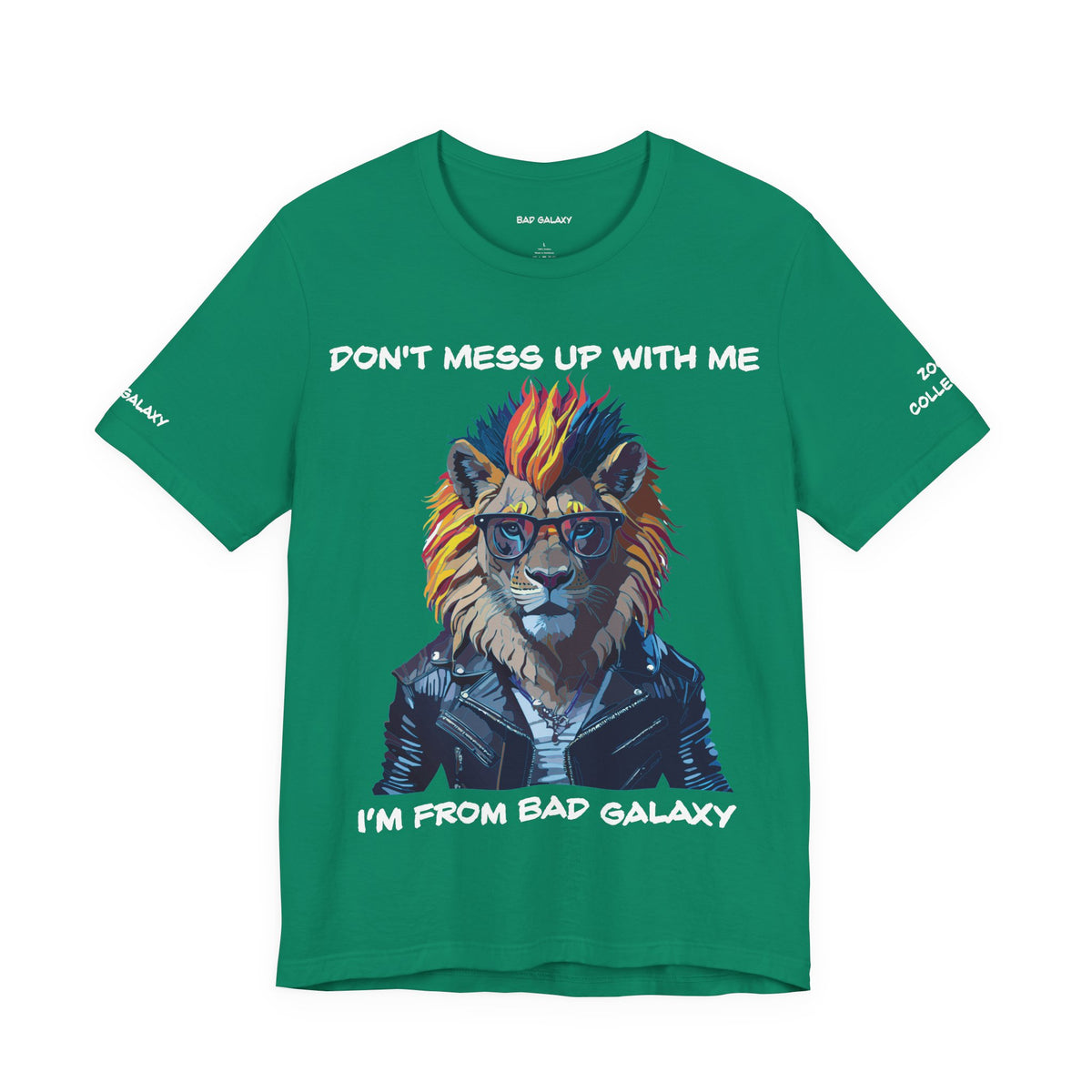 Animal Graphic Unisex Cotton Bella+Canvas Tee with Art Design b3