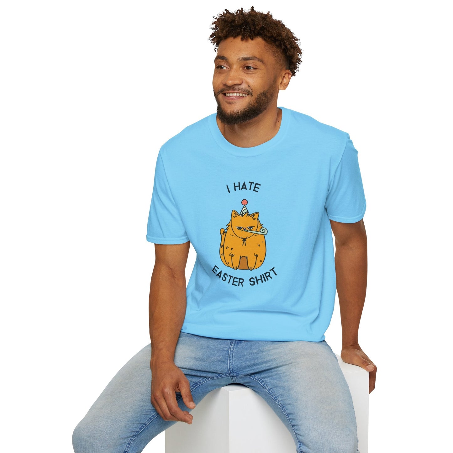 Funny Easter T Shirt Unisex Softstyle Tee With Easter Design And Fun Prints 64000