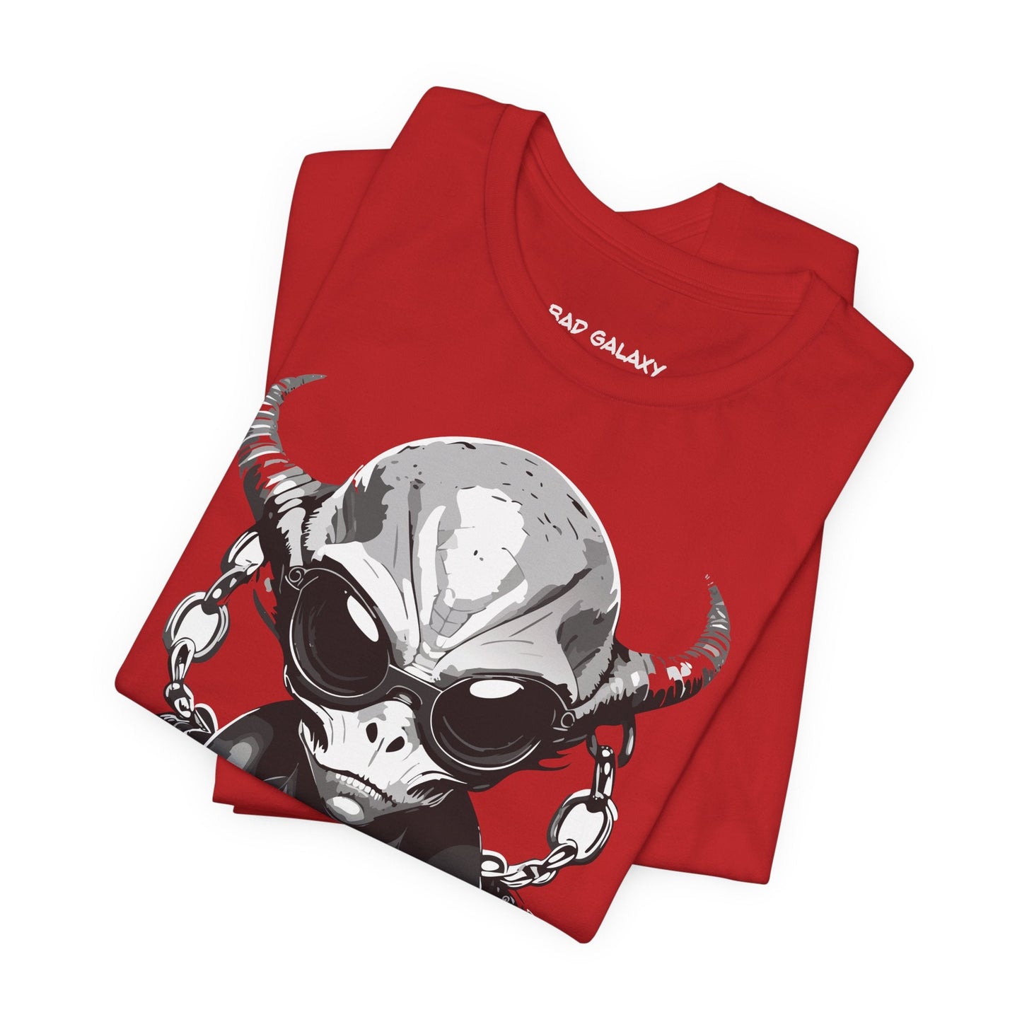 Alien T Shirt From Bad Galaxy Graphic Tee With Free Shipping Lightweight 100 Cotton USA Made