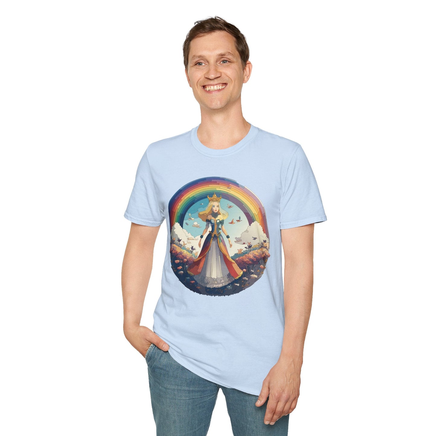 Womens Graphic T Shirts Art Design Shirt Unisex Softstyle Tee 100 Percent Cotton Gildan 64000