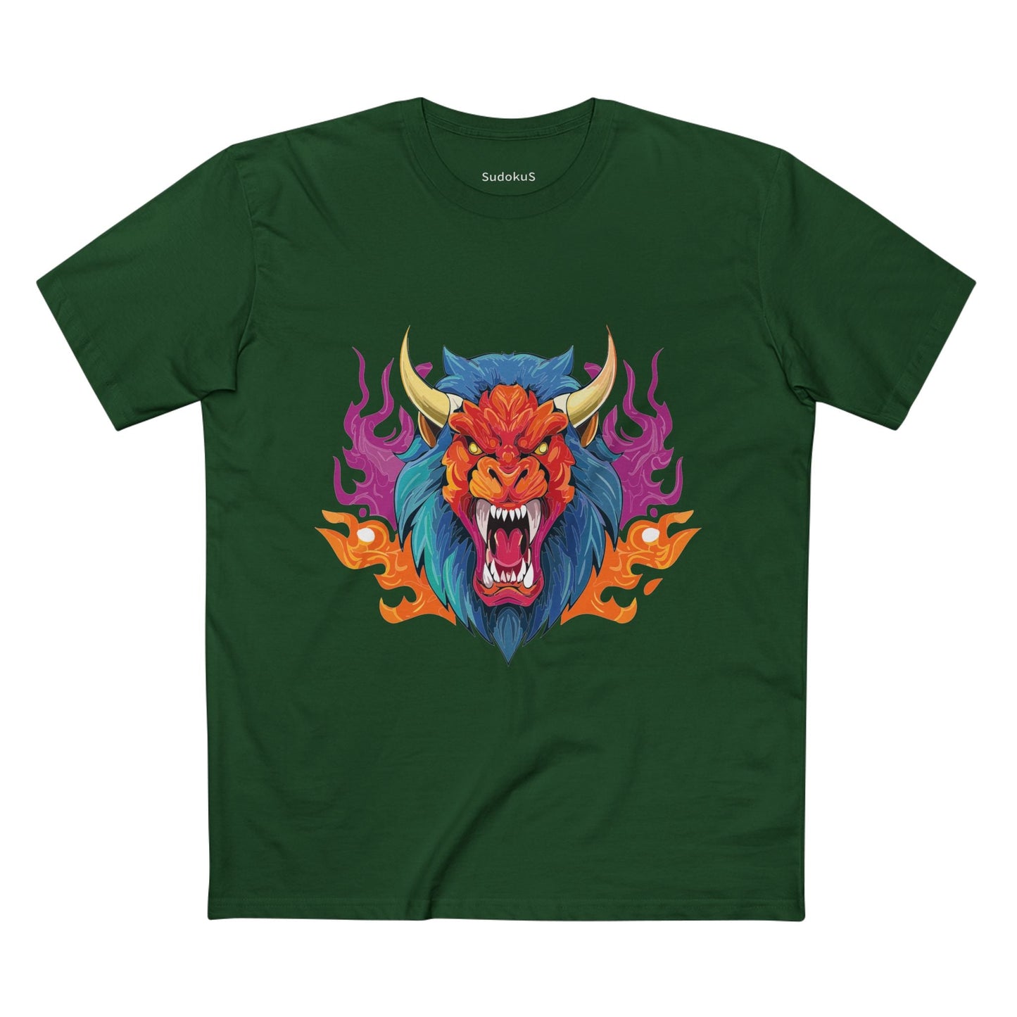 Cartoon Monsters Graphic Unisex 100 Cotton Staple Tee 23