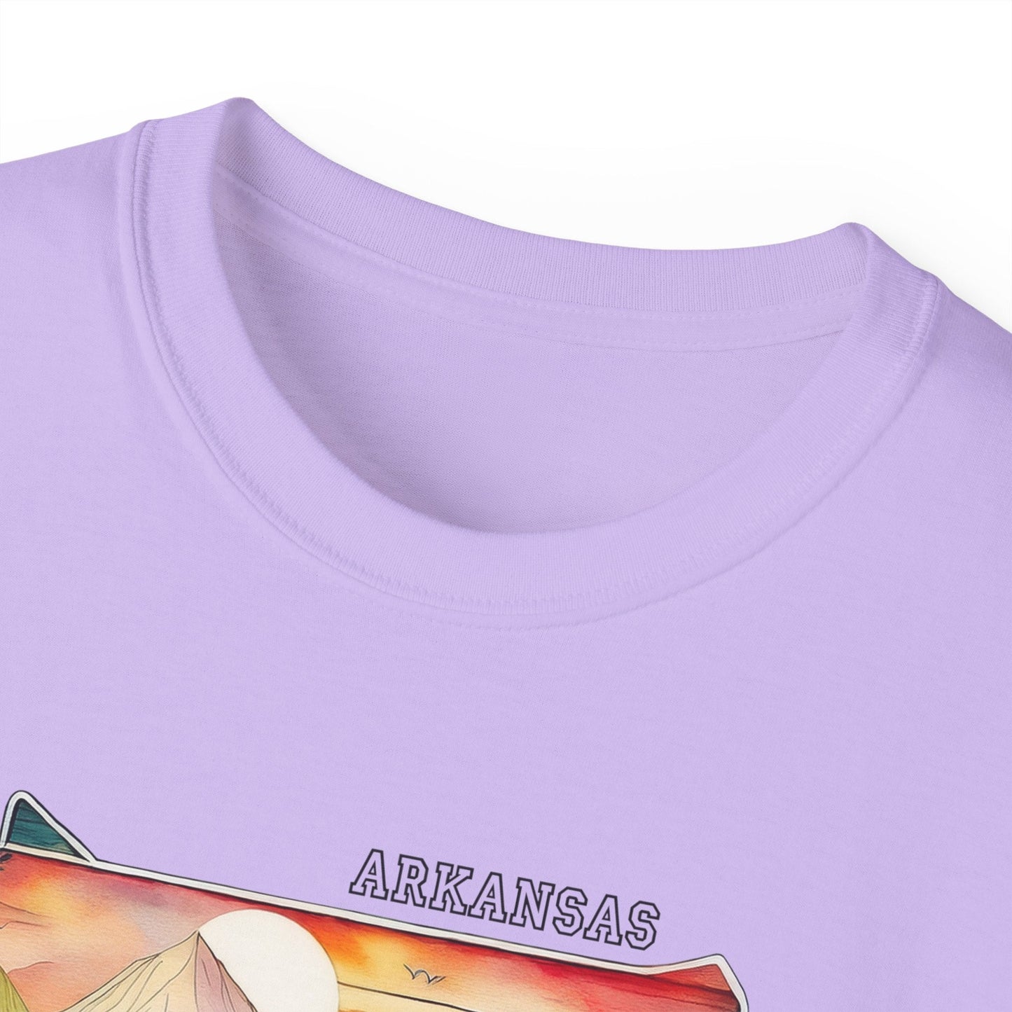 Arkansas Graphic Unisex Cotton T‑Shirt 2