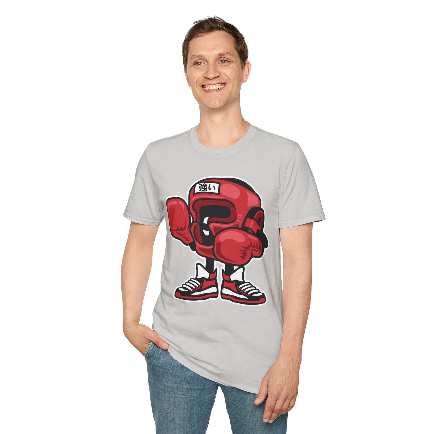 Cartoon T Shirt Unisex Short Sleeve Animation Tee Funny Graphic Tee Gildan Softstyle 64000 Cotton