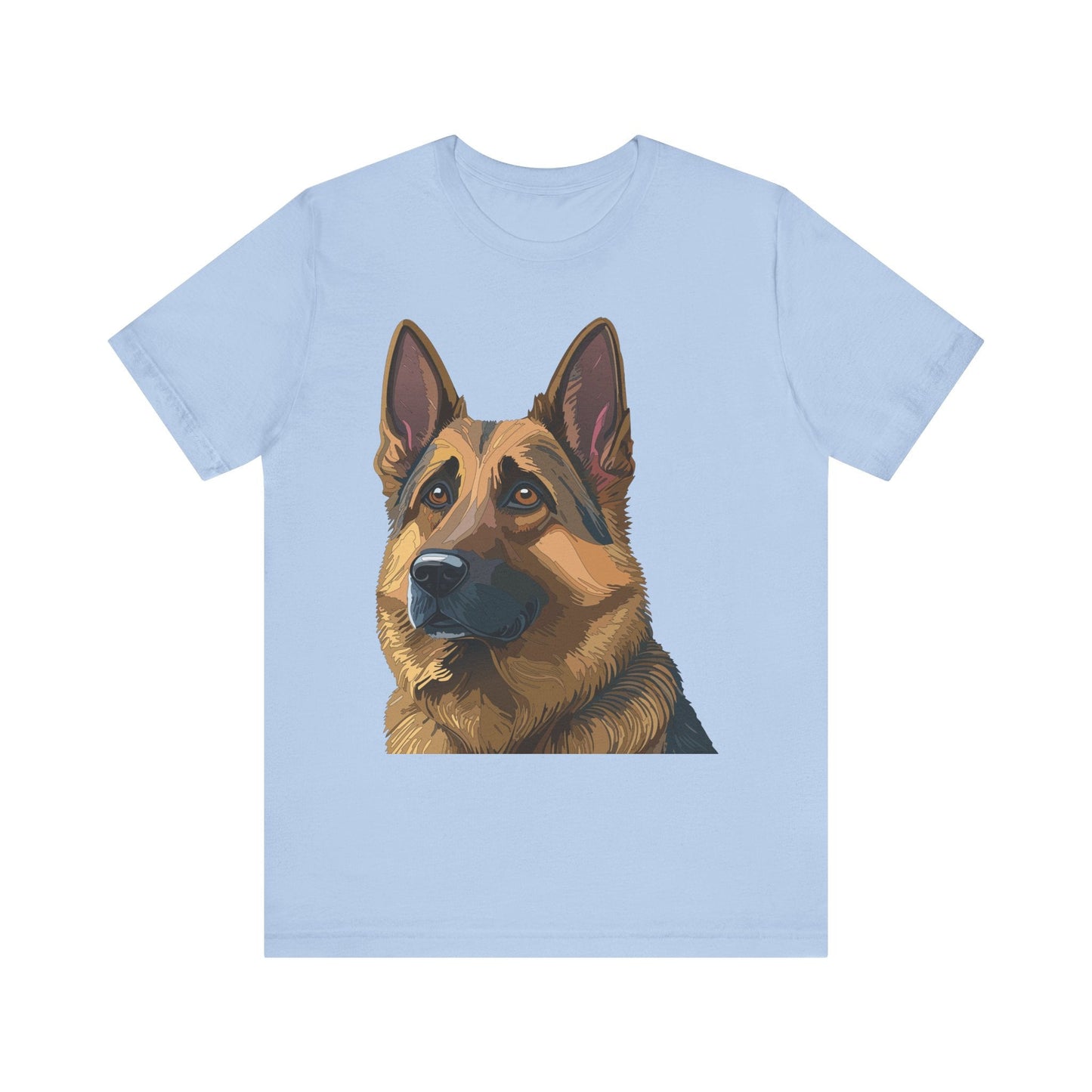 Unisex Animal Shirt With Art Design Tee Wild Animals Print Short Sleeve Comfort Tee