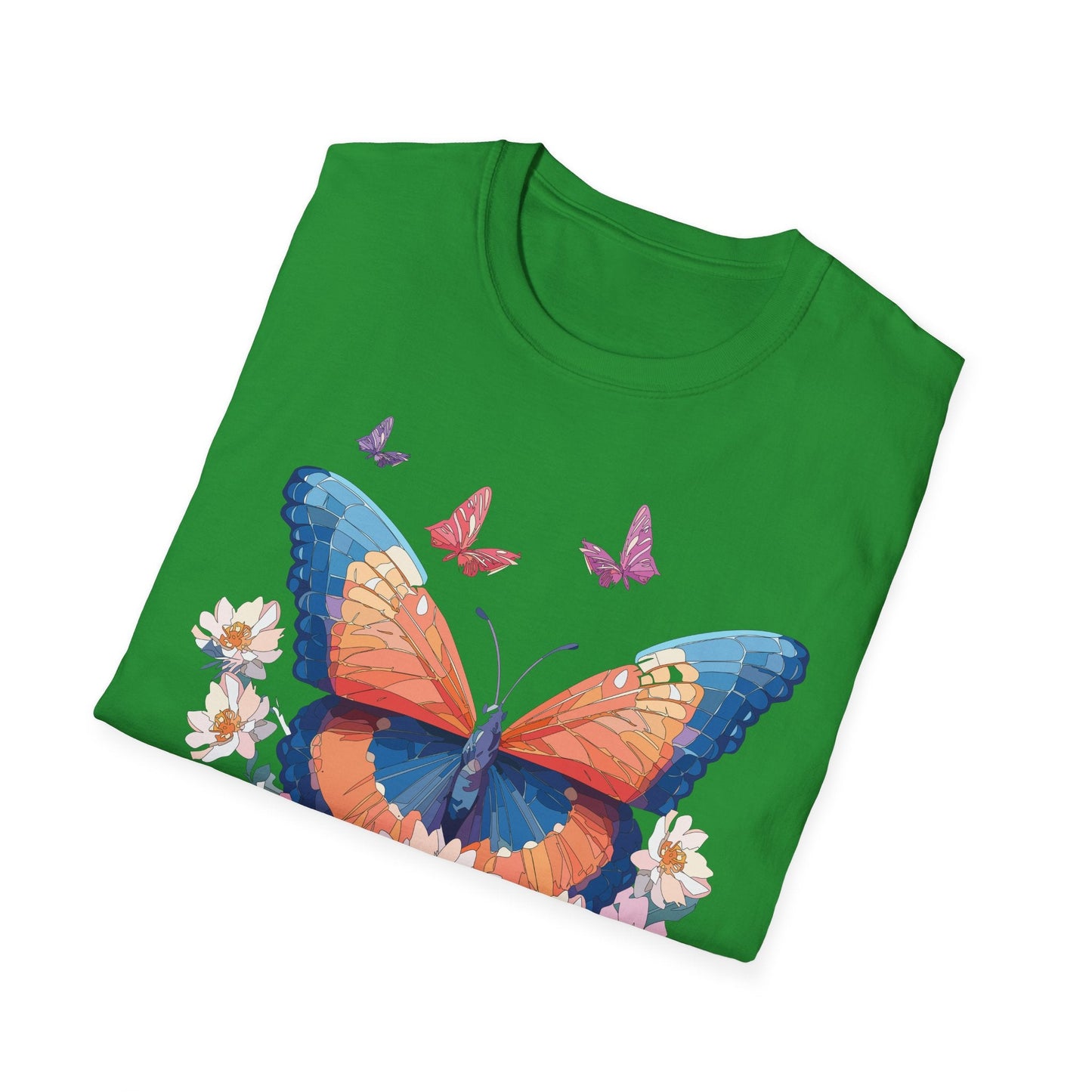 Monarch Butterfly Unisex Softstyle Tee Gildan 64000 Lightweight Breathable 100 Cotton Tee