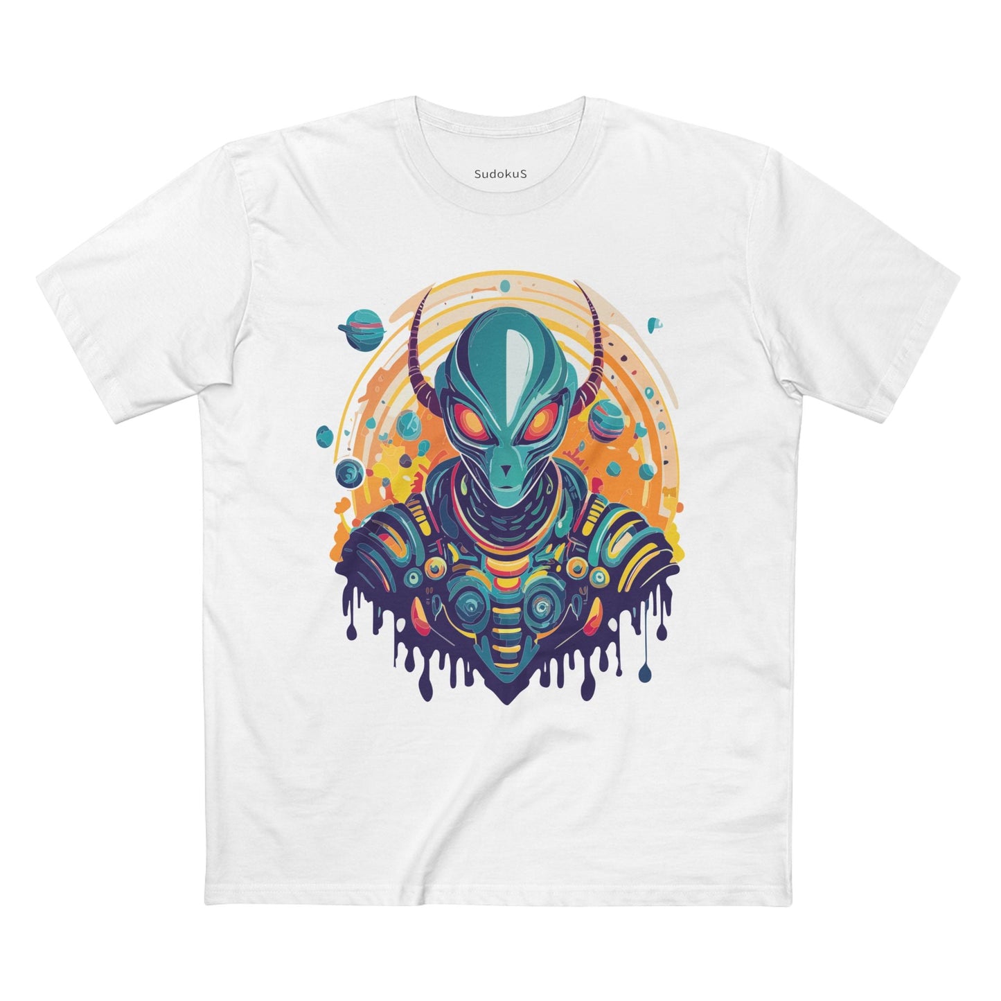 Aliens Graphic Unisex 100 Cotton Staple Tee 27