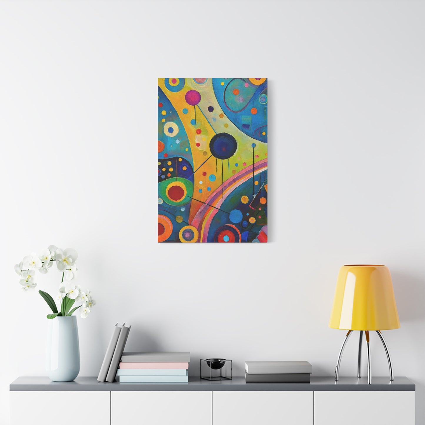 Abstract Oil Painting Print Canvas 20x24,20x30,24x30 24x32,24x36,30x40 32x48,36x48,40x60 Pine-Wood Inner Frame ABS-130
