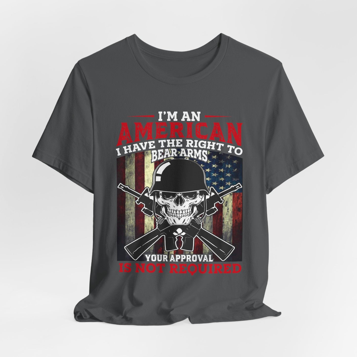 Army Veteran Patriotic Graphic Design Unisex Cotton T-Shirt v29