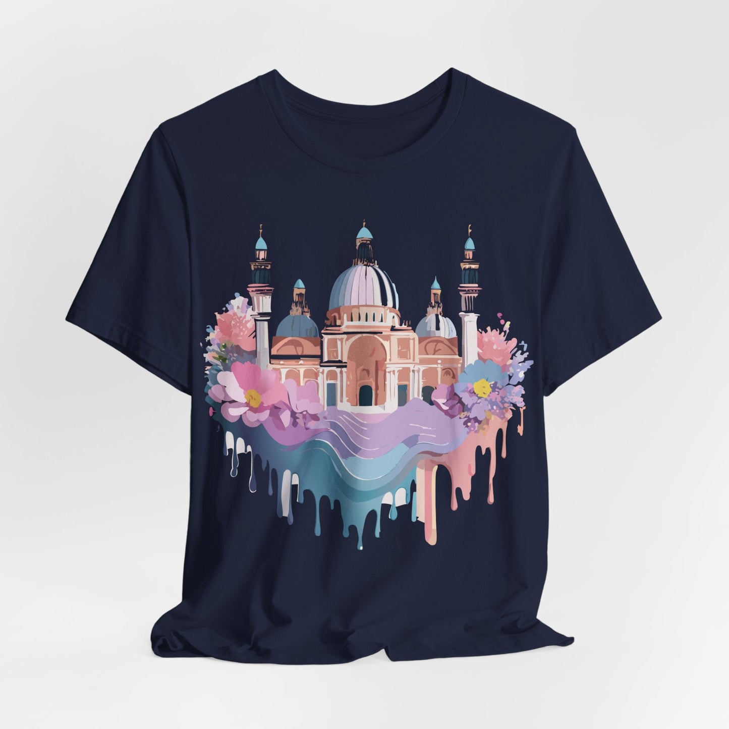 Venice Tourist Shirt Graphic Tee Unisex Jersey Short Sleeve Casual Wear Adelpha Artwork