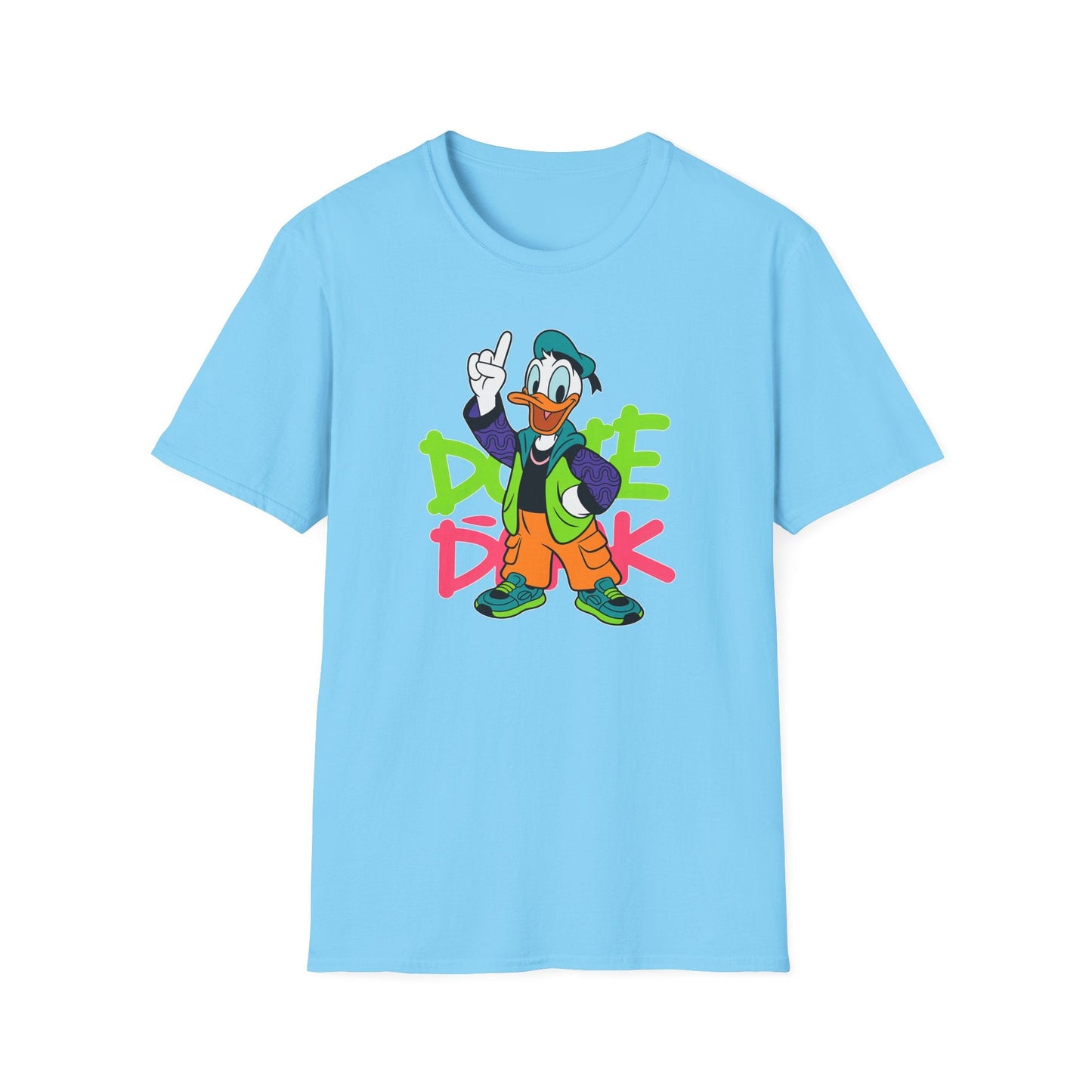 Unisex Cartoon T Shirt Animation Graphic Tee Funny Animals Softstyle 100 Percent Ring Spun Cotton