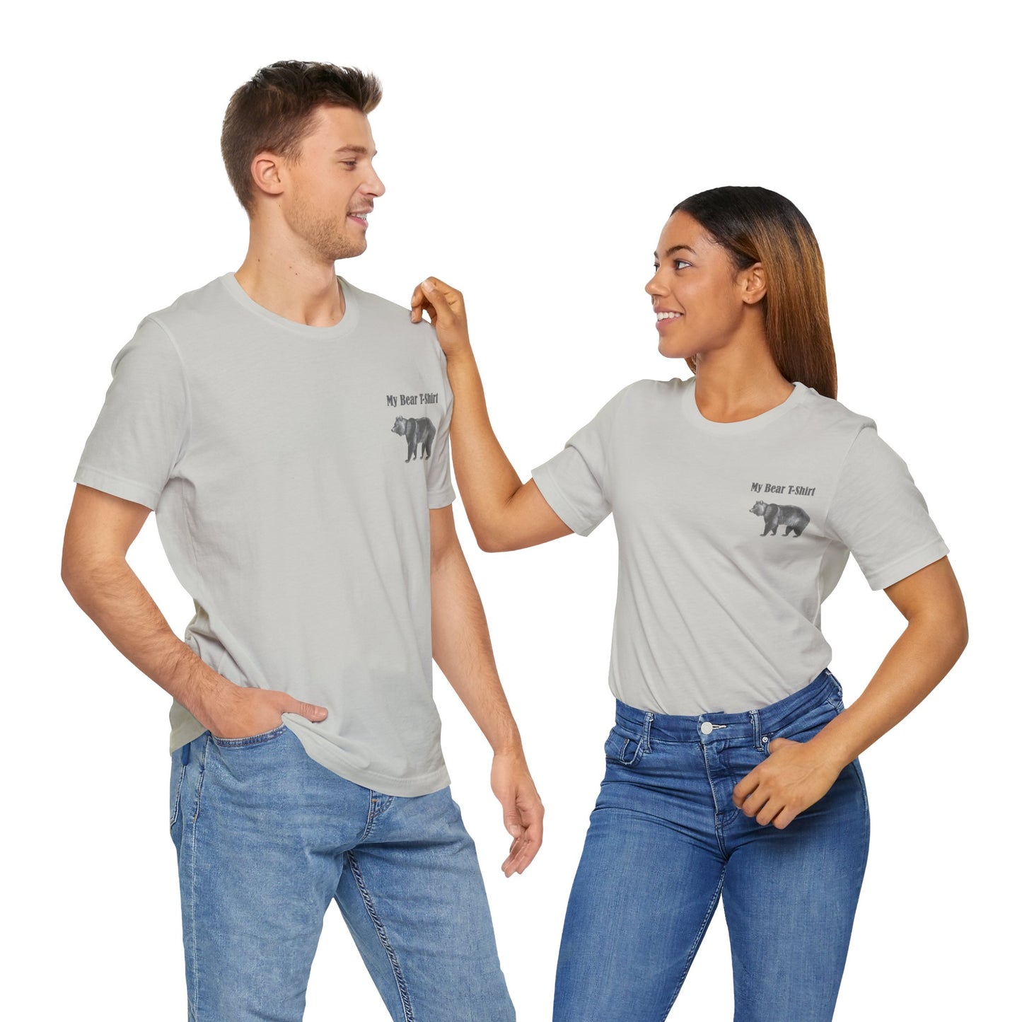 Tee-shirt unisexe en coton avec imprimé animaux