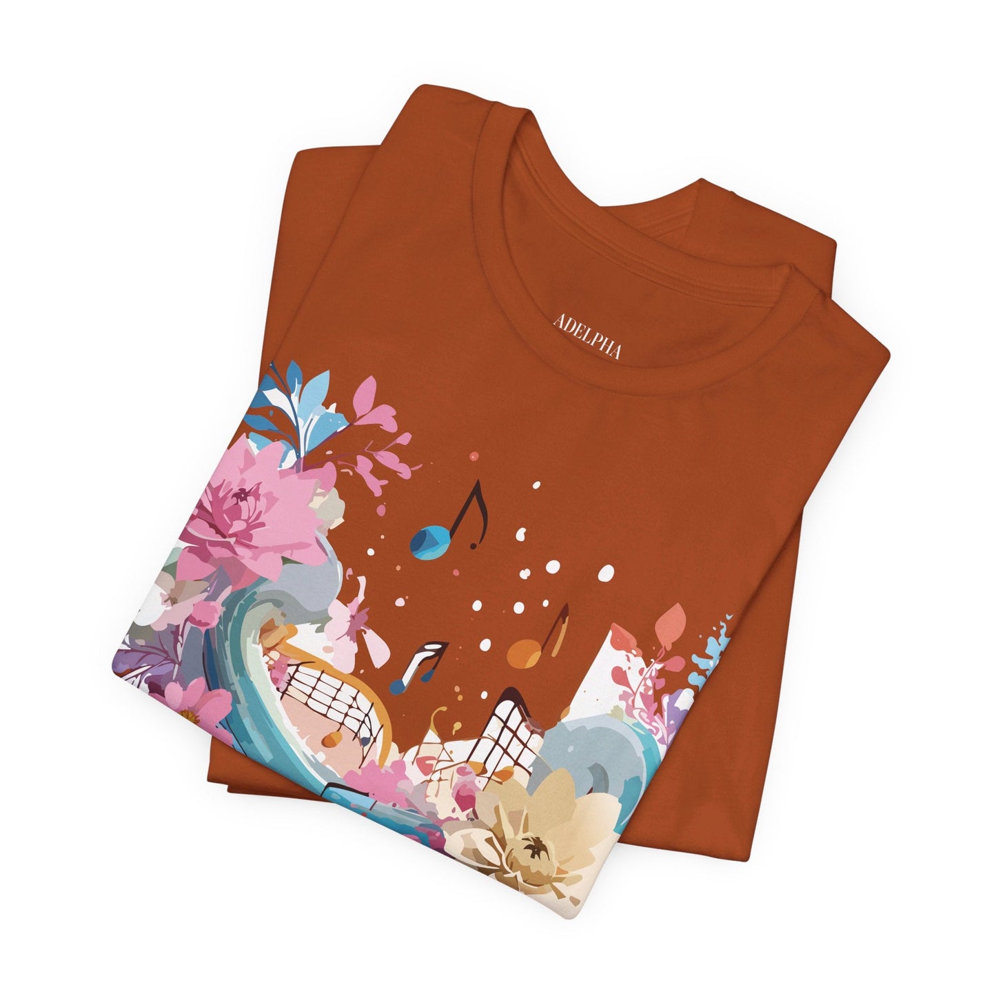 Adelpha Graphic Tee Unisex Jersey Short Sleeve Art Design Vintage Inspired Music T Shirt
