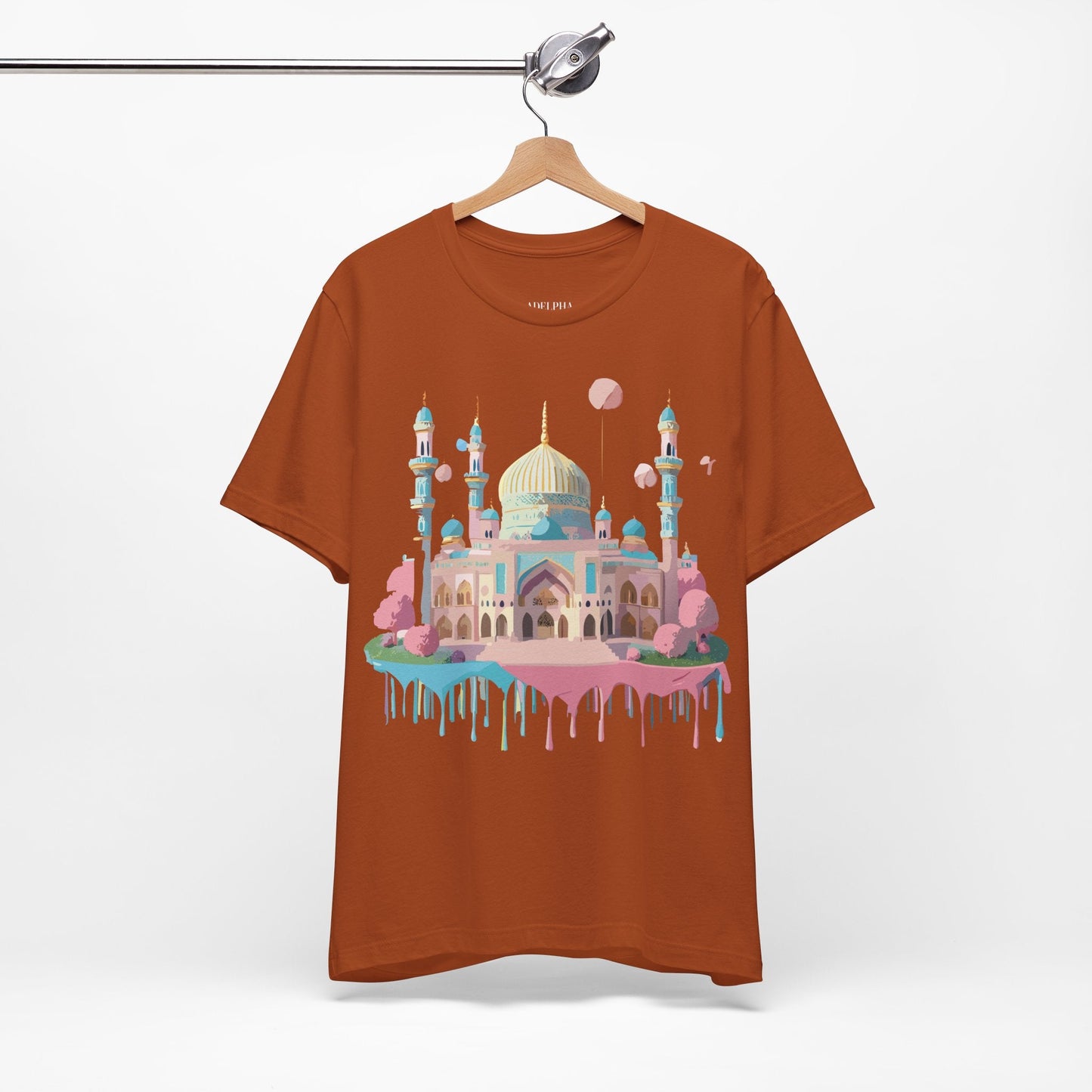 Tashkent Tourist Shirt Unisex Jersey Short Sleeve Graphic Tee By Adelpha Vintage Inspired Artwork