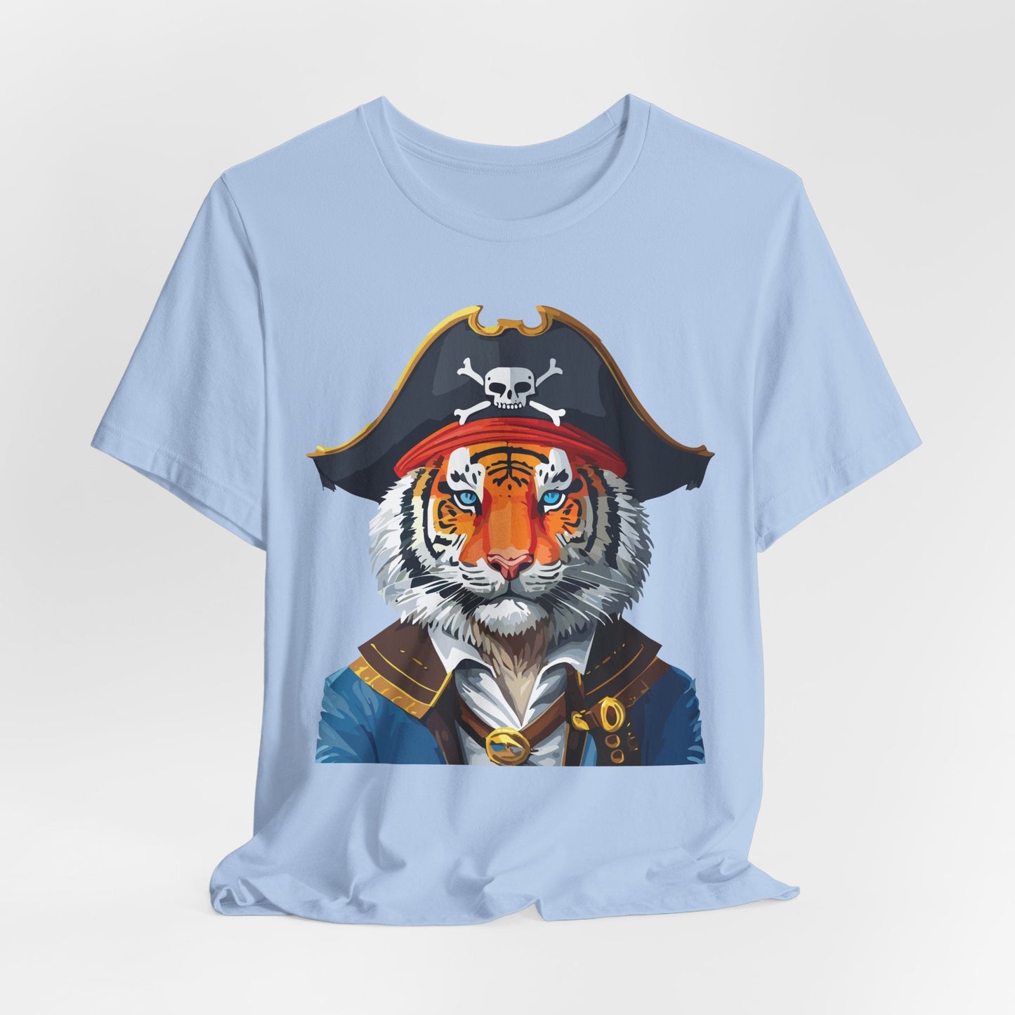 Unisex Animal Tee Shirt With Art Design Wild Animals Shirt Gildan Softstyle 64000